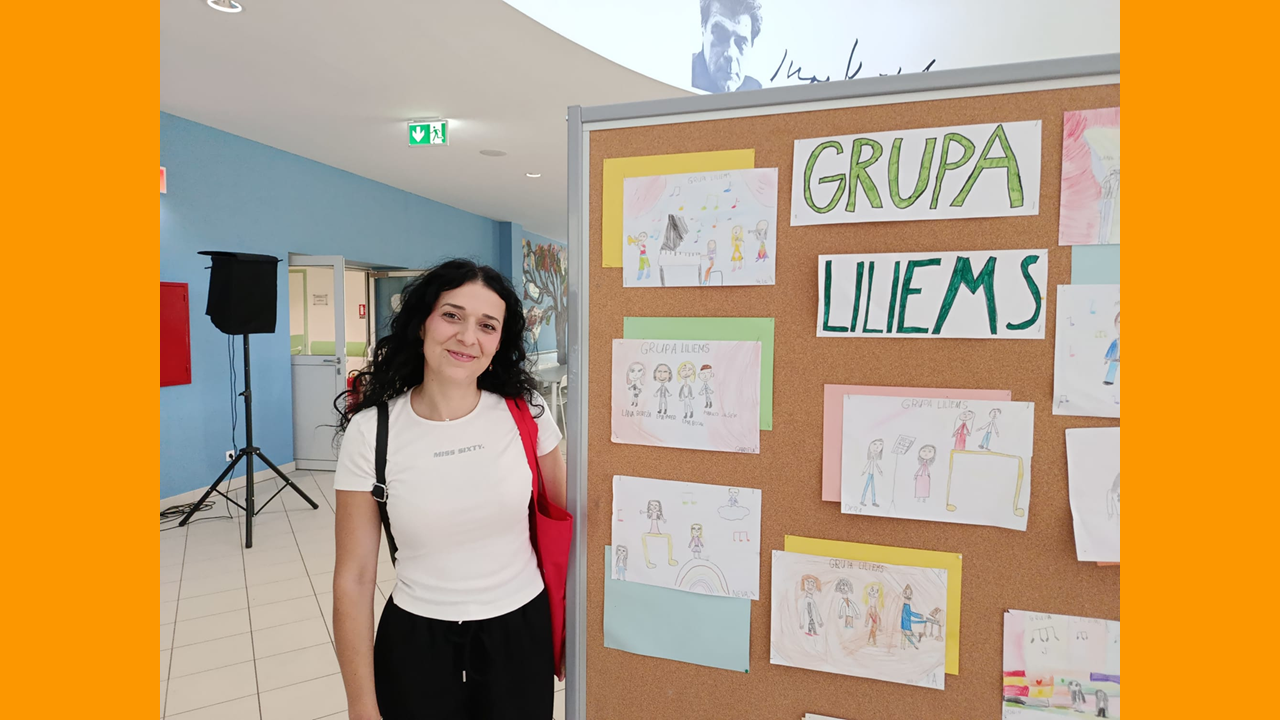 Profesorica Ema Imper, školska kreativka