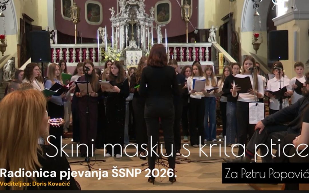 SKINI MASKU S KRILA PTICE